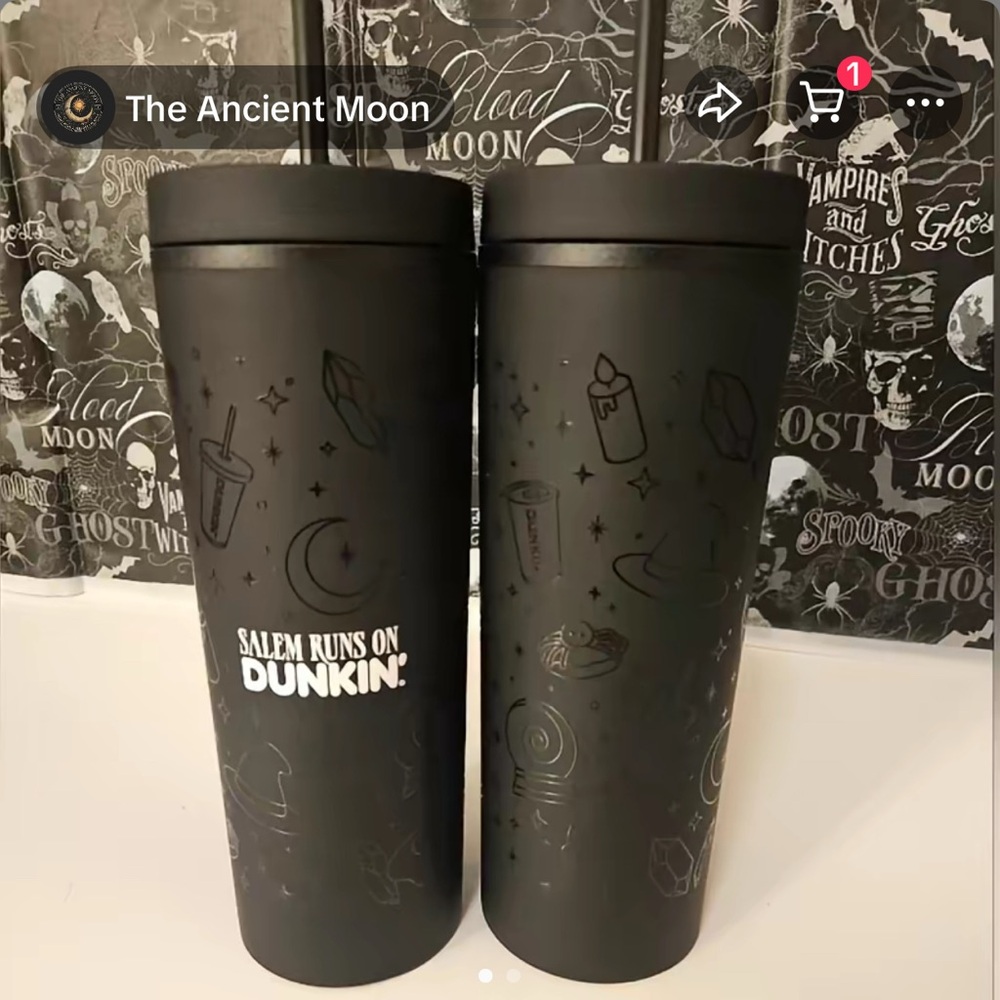 Limited Edition Salem MA Dunkin' Donuts Tumbler